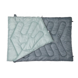 Спальний мішок Vango Ember Double бірюзовий/сірий