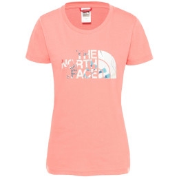 Жіноча футболка The North Face Easy Tee рожевий SpicedCoral