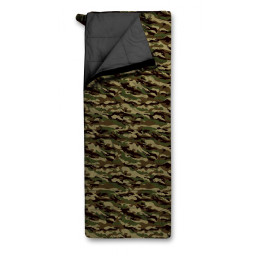 Spacák Trimm Travel 185 cm maskáč camouflage