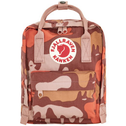 Міський рюкзак Fjällräven Kånken Graphics Mini рожевий ChalkRose-Hidden Animals