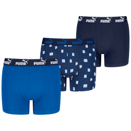Боксери для хлопчиків Puma Elements Printed Boxers 3P