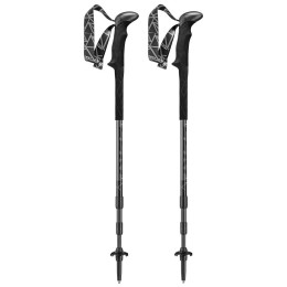Трекінгові палиці Leki Poles Black Series SLS XTG чорний black-darkanthracite-white