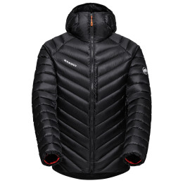 Чоловіча пухова куртка Mammut Broad Peak IN Hooded Jacket Men чорний/червоний