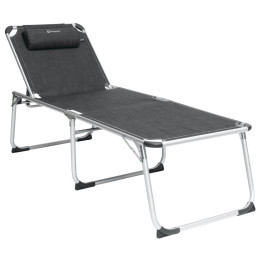 Лежак Outwell New Foundland XL чорний/сірий