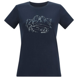 Жіноча футболка Regatta Womens Fingal Stretch темно-синій Navy
