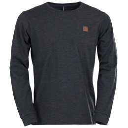 Чоловіча функціональна футболка Fundango Justin Longsleeve T-shirt чорний black heather