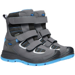 Дитячі зимові черевики Keen Redwood Winter Wp Children сірий/синій