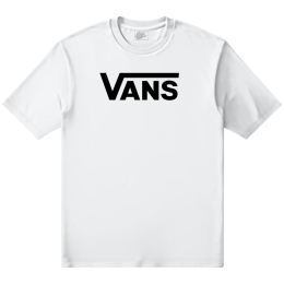 Чоловіча футболка Vans Classic Drop V SS Crew Tee-B білий White/Black