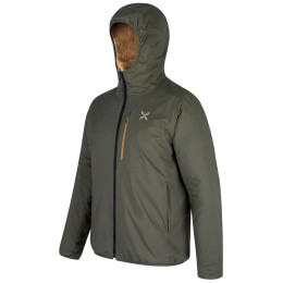 Чоловіча куртка Montura Sherpa Reversible Jacket зелений VERDE SALVIA/BRONZE BROWN