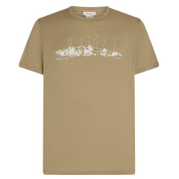 Чоловіча футболка Icebreaker Men Merino 150 Tech Lite SS Tee The Peaks