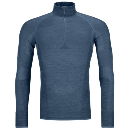 Чоловіча функціональна футболка Ortovox 230 Competition Zip Neck M синій