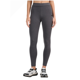 Жіночі легінси 4F Tights Cas F307 сірий Middle Grey Melange