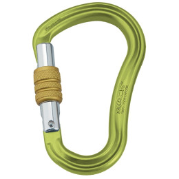 Karabina Rock Empire Carabiner HMS Magnum Screw zelená světle zelená