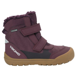 Дитячі зимові черевики Viking Outdoor Footwear Spruce Barefoot Warm GTX 2V Wine бордовий Wine