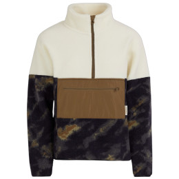 Жіноча толстовка Fundango Riva Hybrid Pullover бежевий/коричневий forest night
