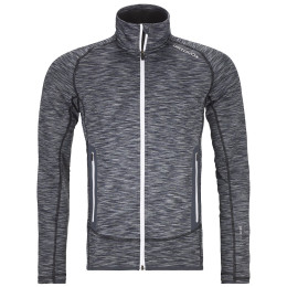 Чоловіча куртка Ortovox Fleece Space Dyed Jacket чорний BlackRavenBlend