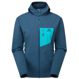 Жіноча куртка Mountain Equipment Echo Hooded Jacket Women's синій Majolica Blue/Topaz