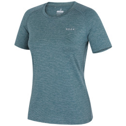 Жіноча футболка MOOA UV-Protect бірюзовий deep teal