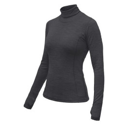 Жіноча функціональна футболка Sensor Merino Bold Roll Neck dl.rukáv