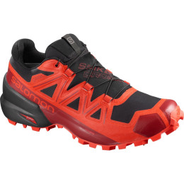 Чоловічі кросівки Salomon Spikecross 5 Gore-Tex червоний/чорний