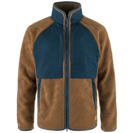 Чоловіча куртка Fjällräven Vardag Pile Jacket M коричневий/синій Chestnut-Navy