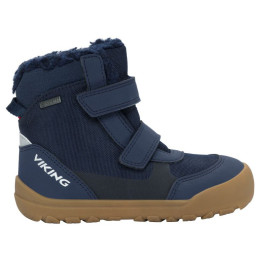 Дитячі зимові черевики Viking Outdoor Footwear Spruce Barefoot Warm GTX 2V Navy темно-синій Navy