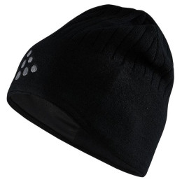Зимова шапка Craft Adv Windblock Knit чорний black