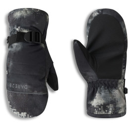 Дитячі рукавички Dare 2b Glacier Mitten чорний/сірий Distressed Print