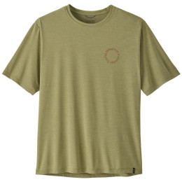 Чоловіча футболка Patagonia Men's Capilene Cool Daily Shirt - Spoke Stencil зелений Gumtree Green - Light Gumtree Green X-Dye