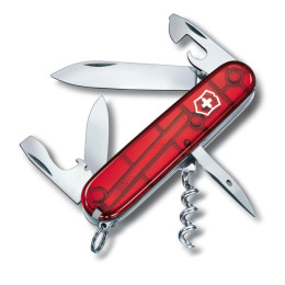 Кишеньковий ніж Victorinox Spartan червоний прозорий trans red