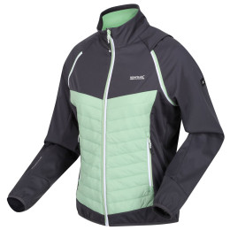 Жіноча куртка Regatta Wmn Steren Hybrid сірий/зелений Seal Grey/Quiet Green