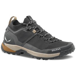 Чоловічі туристичні черевики Salewa Puez 2 Knit Ptx M чорний Black/Black