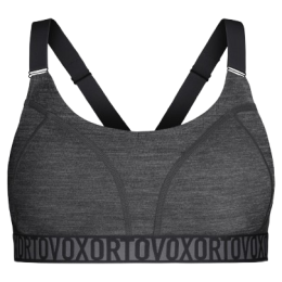 Спортивний бюстгальтер Ortovox 150 Essential Sports Top чорний Black Raven Blend
