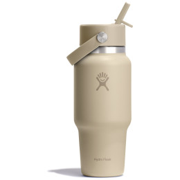 Термокружка Hydro Flask Wide Flex Straw Travel Bottle 24 Oz бежевий oat