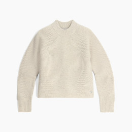 Жіночий светр Royal Robins W Rockcraft Mock Neck бежевий Soapstone HTR