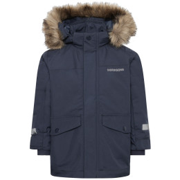 Дитяча зимова куртка Didriksons Bjärven Kids Parka 5 Navy темно-синій Navy