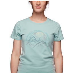 Жіноча футболка Black Diamond Summit Scribble Tee синій