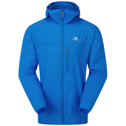 Чоловіча вітровка Mountain Equipment Aerofoil Hooded Jacket синій Atlantic Blue