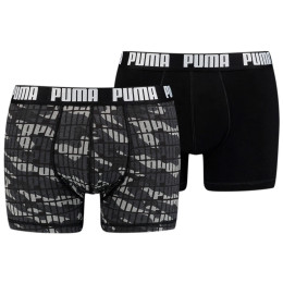 Чоловічі боксери Puma Camo Boxer 2P сірий