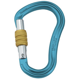 Karabina Rock Empire Carabiner HMS Magnum Screw modrá azurová