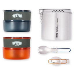 Набір посуду GSI Outdoors Glacier Dualist 1,8 l