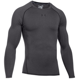 Pánské funkční triko Under Armour HG Armour LS šedá Grey