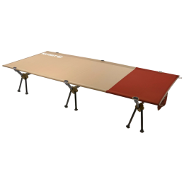 Лежак Klymit Mesa Large бежевий/червоний Red