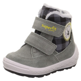Дитячі зимові черевики Superfit Groovy 2.0 Grün/Grau сірий Grün/Grau