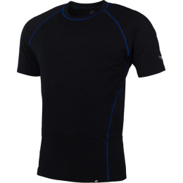 Чоловіча футболка Hannah Cottonet M 12 kr. rukáv чорний/синій Anthracite(Blue)
