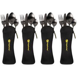 Набір столових приборів Ridge Monkey DLX Cutlery Set Four Pack