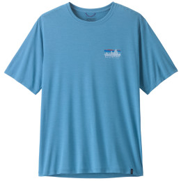 Чоловіча футболка Patagonia Men's Capilene Cool Daily Shirt - '73 Skyline синій Shore Blue - Light Shore Blue X-Dye