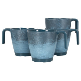Набір кухлів Gimex Mug dark blue 4 pcs
