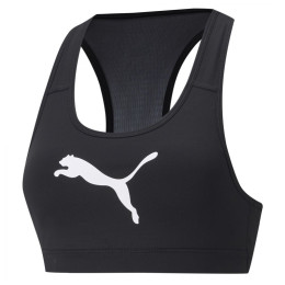 Спортивний бюстгальтер Puma Mid Impact 4Keeps Graphic Bra PM чорний/білий