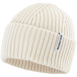 Шапка Salomon Snowbird Beanie U білий WHISPER WHITE